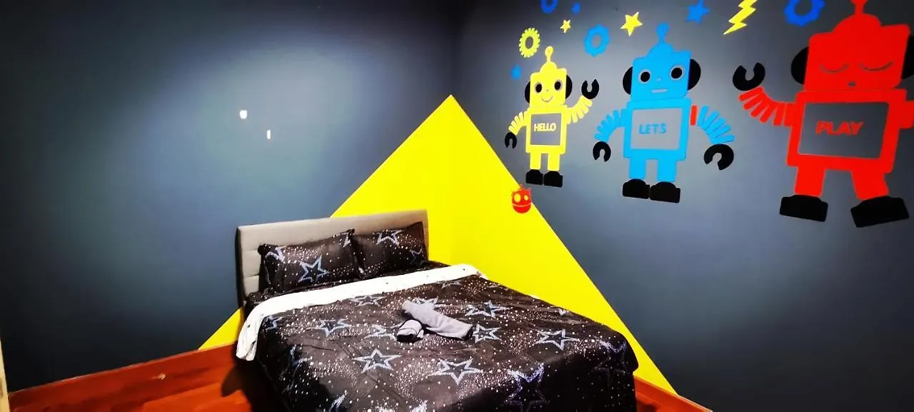 Klcc Amazing Robots Homestay 4Bedrooms Kuala Lumpur