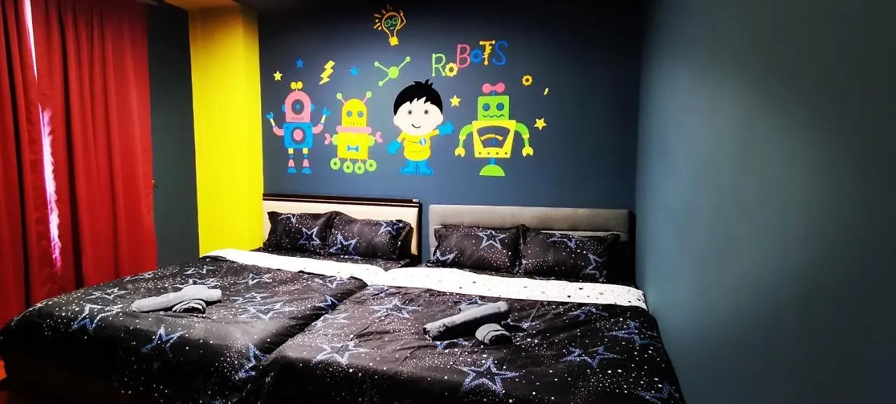 Apartman Klcc Amazing Robots Homestay 4Bedrooms Kuala Lumpur